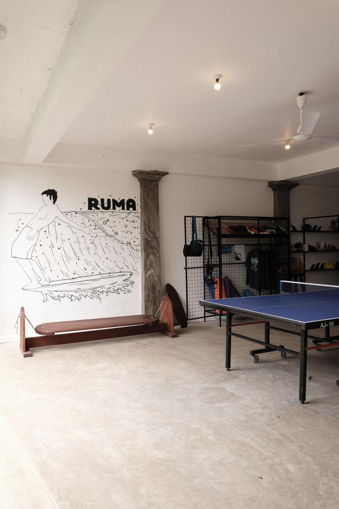 Ruma Surf Hotel Ahangama Bagian luar foto